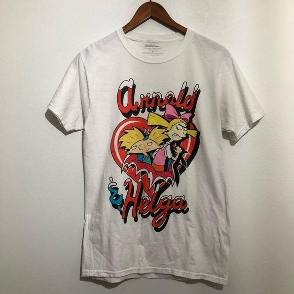 Nickelodeon Arnold & Helga tee - Picture 1 of 2